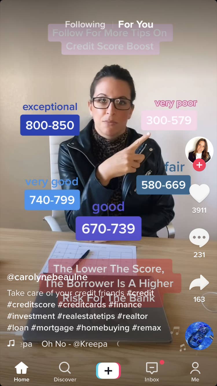 13 Tiktoks About Credit Scores That You Need To See