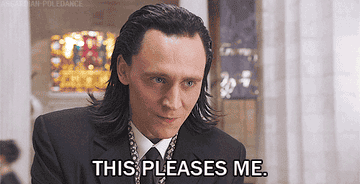 Loki says this pleases me 
