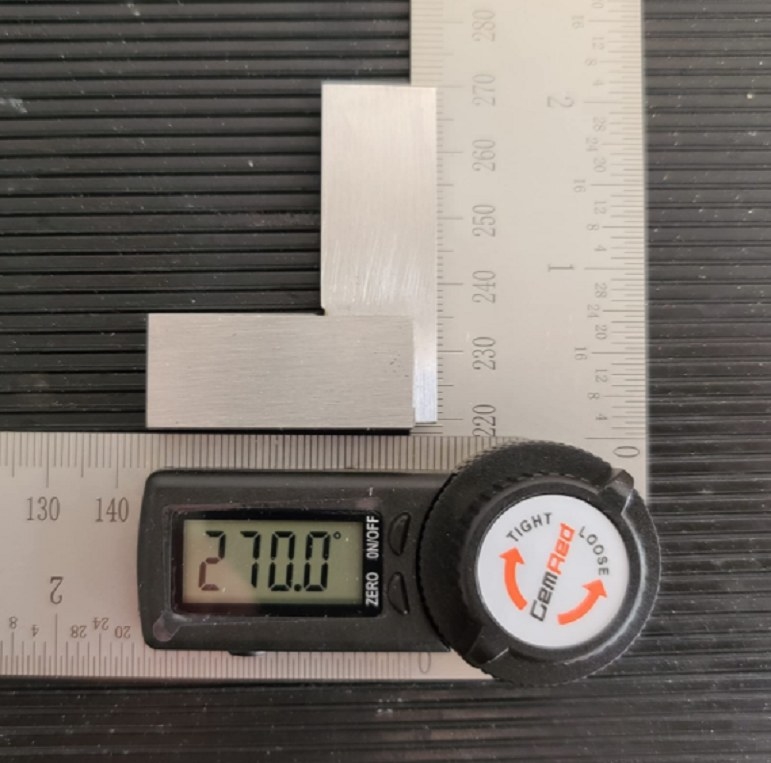 A digital angle finder protractor 