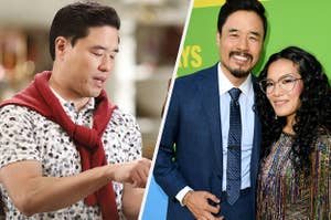 Randall Park in Fresh Off the Boat and on the red carpet with Ali Wong