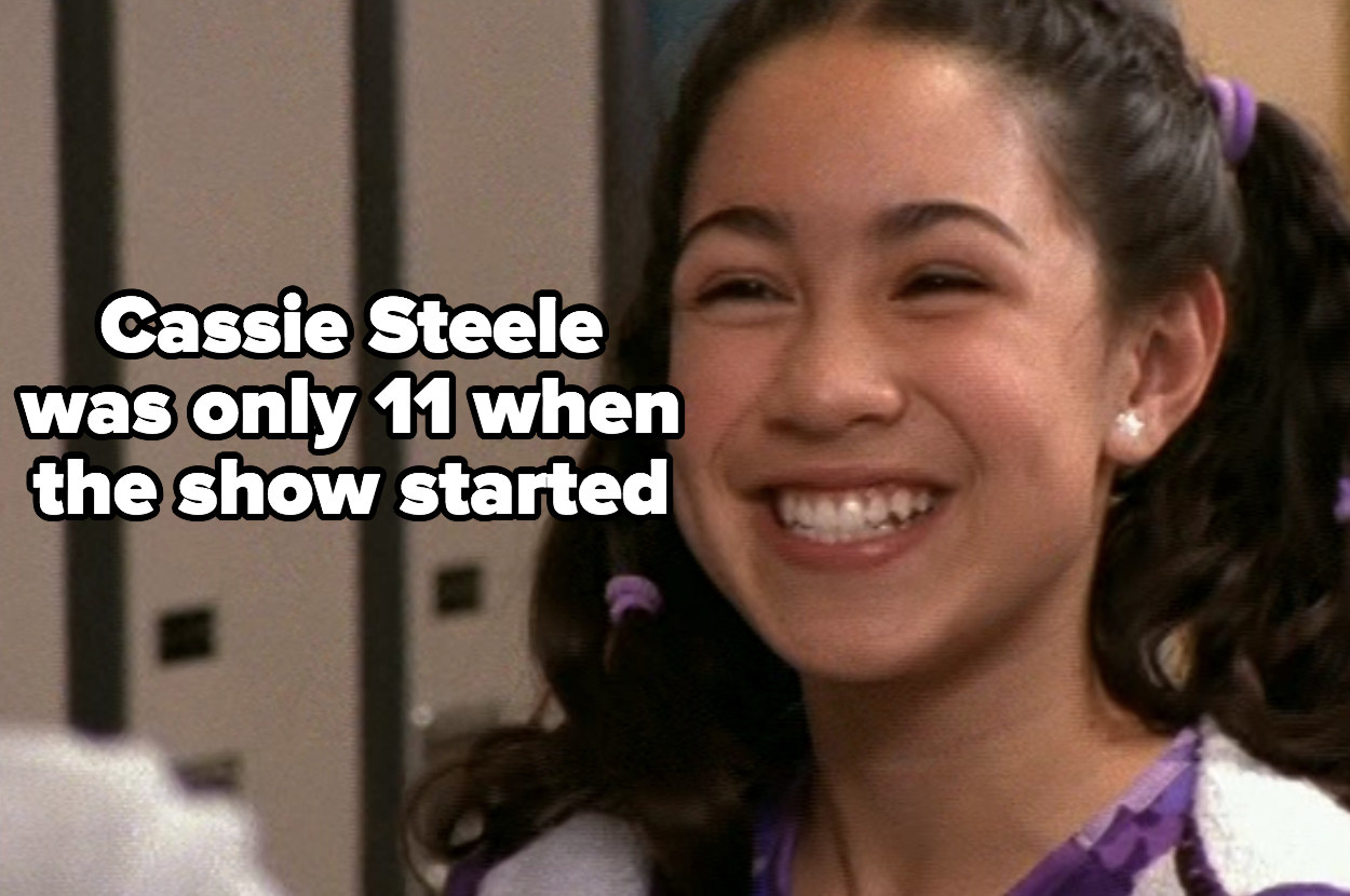 Cassie Steele was only 11 when the show started