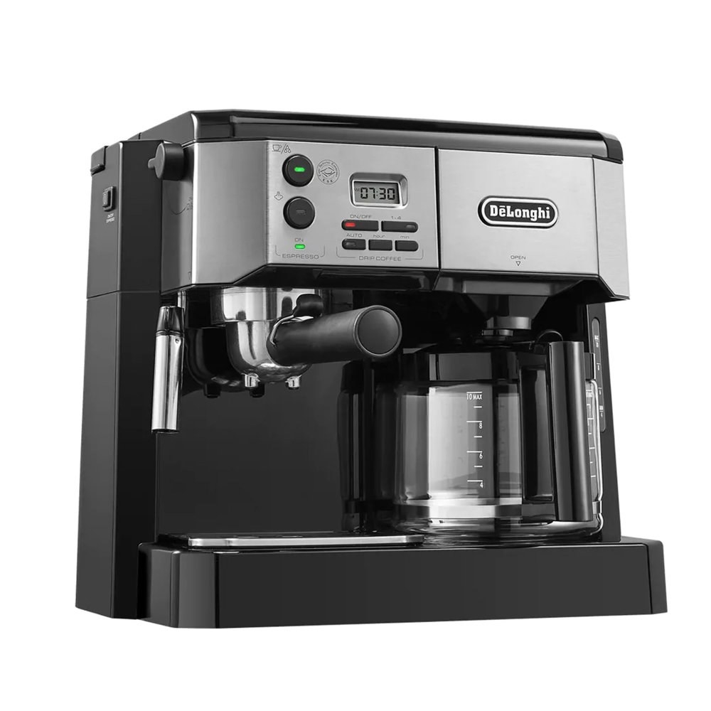 Coffee and espresso machine duo