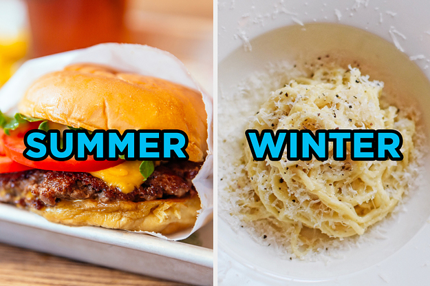 Eat At This Cheesy Food Buffet To Find Out If You're More Summer, Fall, Winter, Or Spring