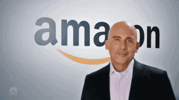 Steve Carrell playing Jeff Bezos and saying &quot;Hi, everyone&quot;