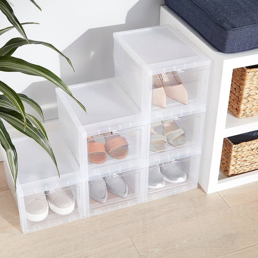 The Container Store's Drop-Front Shoe Box Review 2023