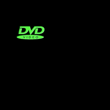 GIF of DVD screensaver