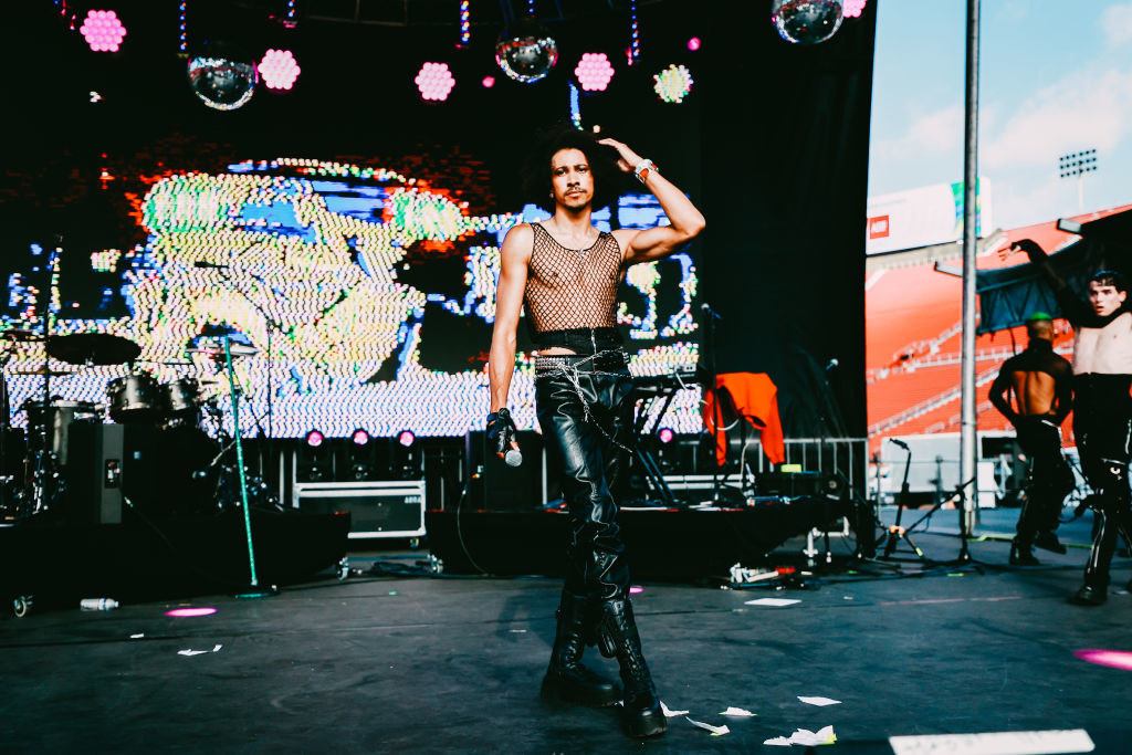 Keiynan Lonsdale performs onstage during the OUTLOUD: Raising Voices concert series