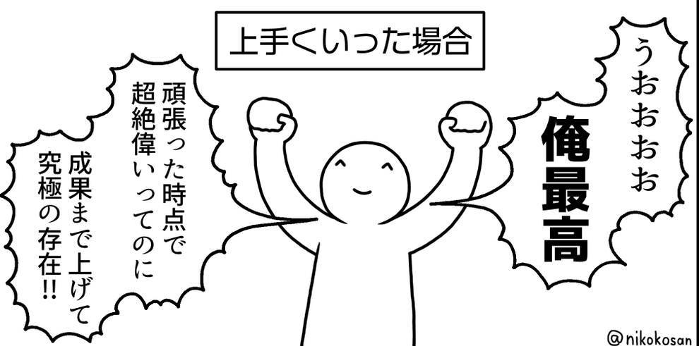 うぉぉぉ俺最強 どんな時も全肯定 無敵なメンタルの持ち主がいた
