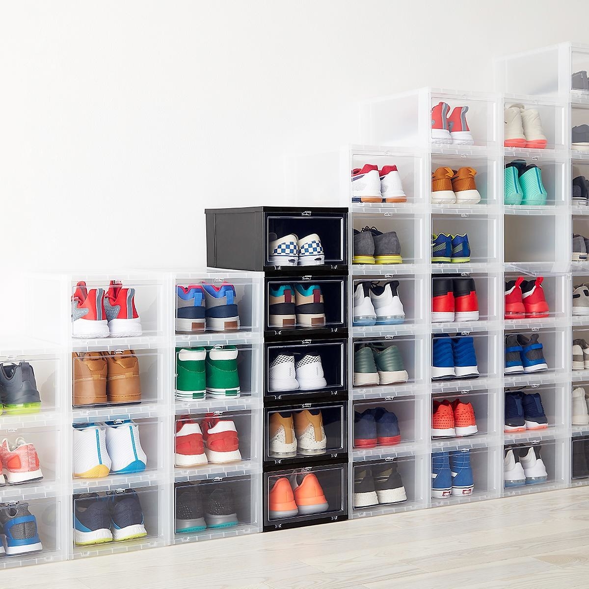 Container store shoe outlet cases