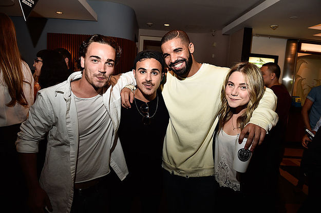 Daniel Clark Adamo Ruggiero Lauren Collins and Drake