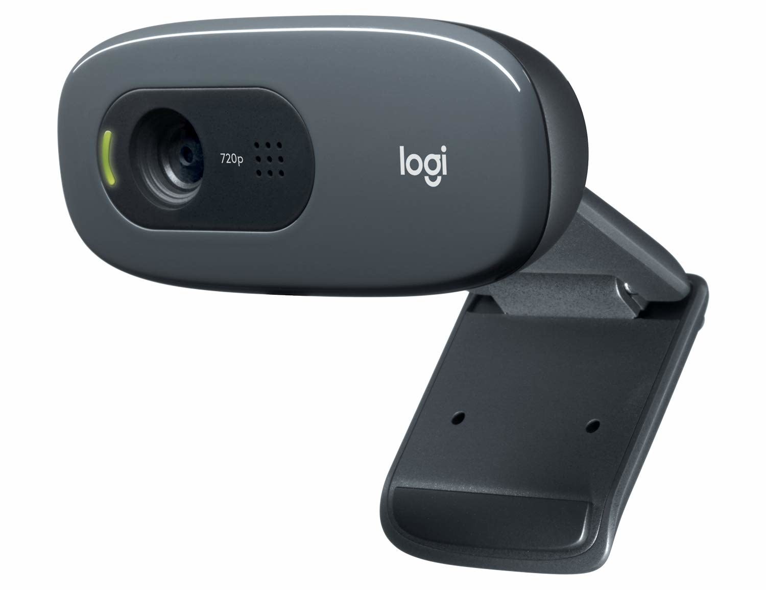A Logitech C270 HD Webcam in black.