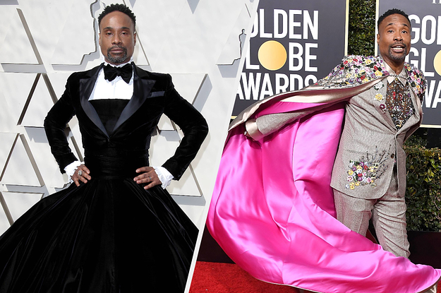 Billy Porter on the red carpet