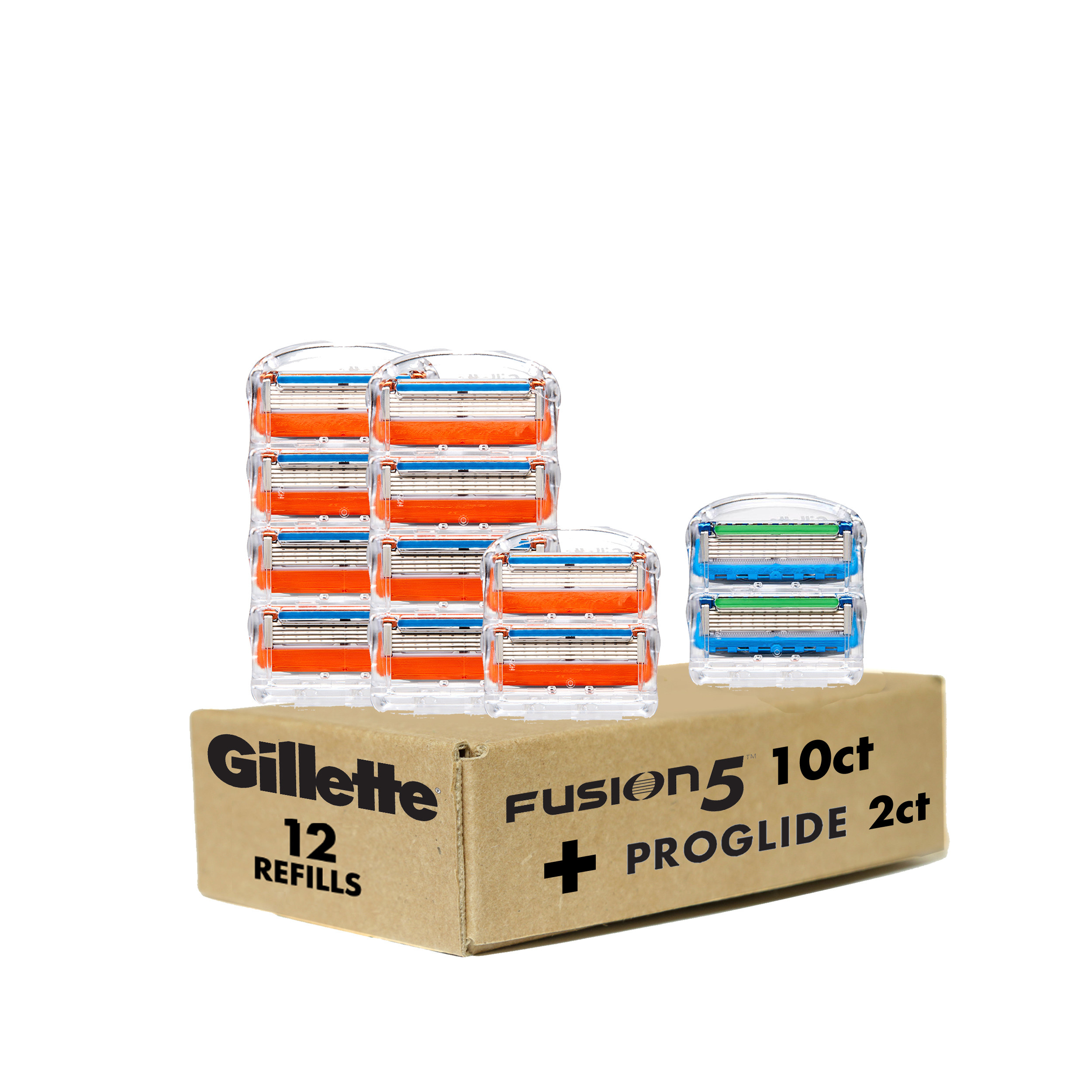 Gillette Fusion5 and ProGlide razor blade refills