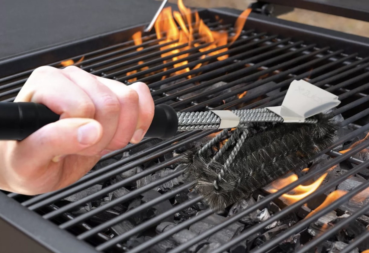 The grill brush