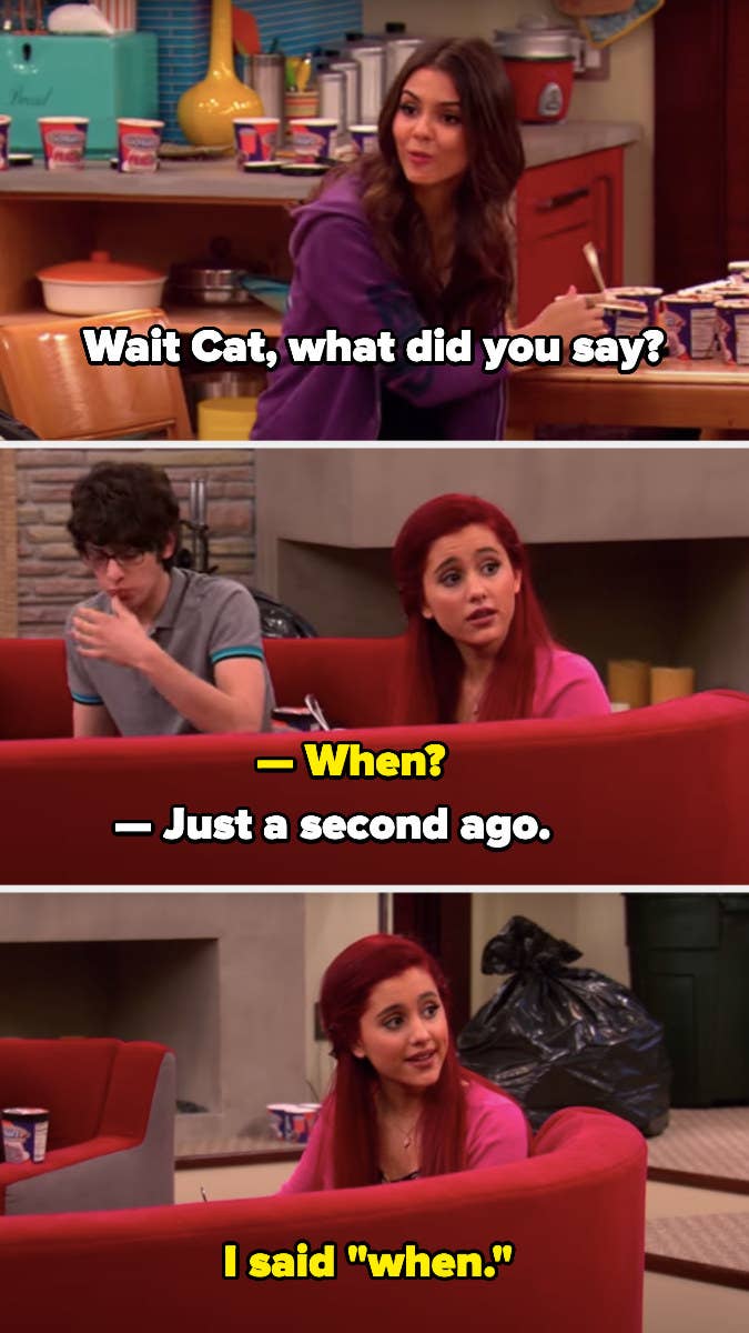 Ariana Grande Iconic Cat Moment On