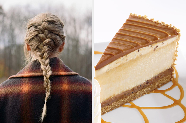 On the left, Taylor Swift on the