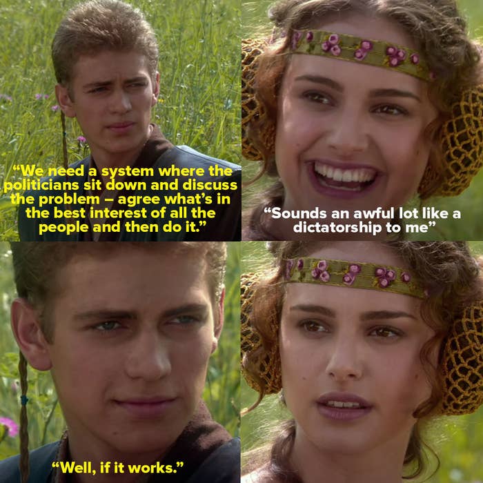 21 Truly Hilarious Tweets Of The Aniken And Padmé Meme