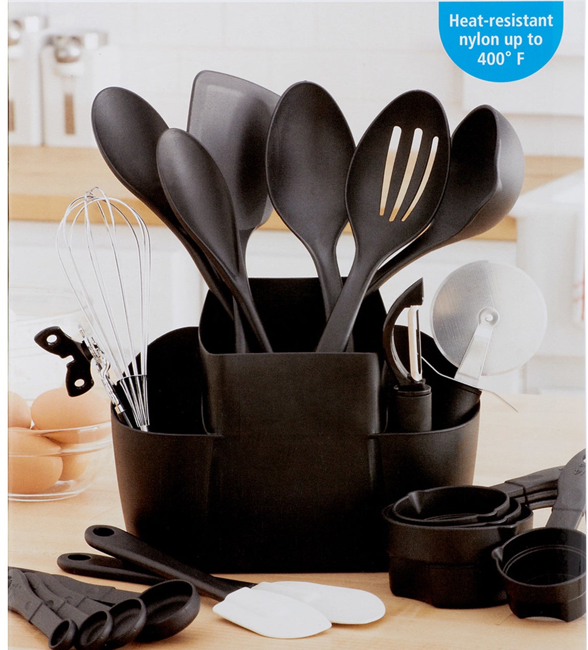 The 21-piece kitchen utensils set