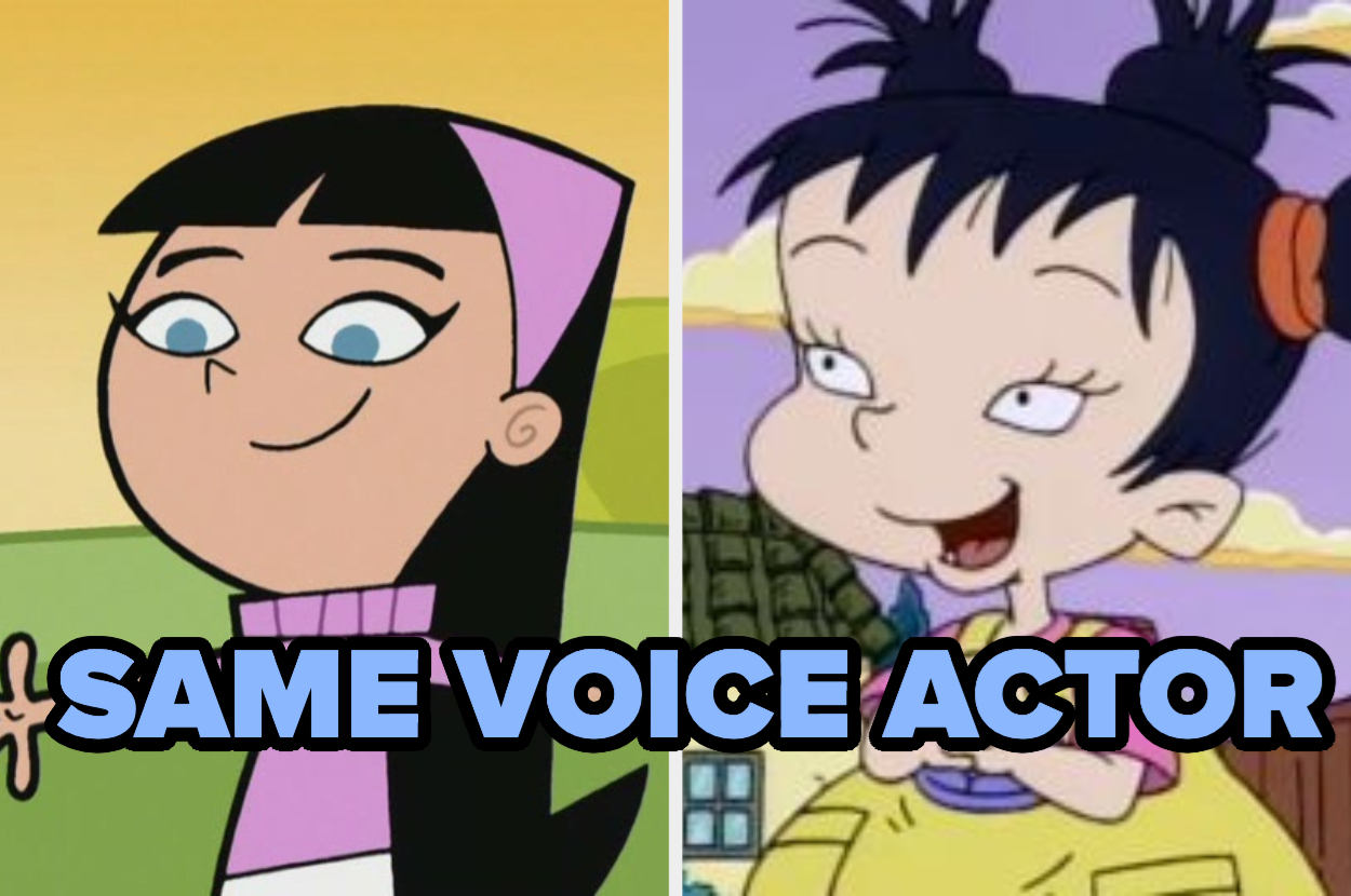 21 Cartoon Characters That Share A Voice Actor