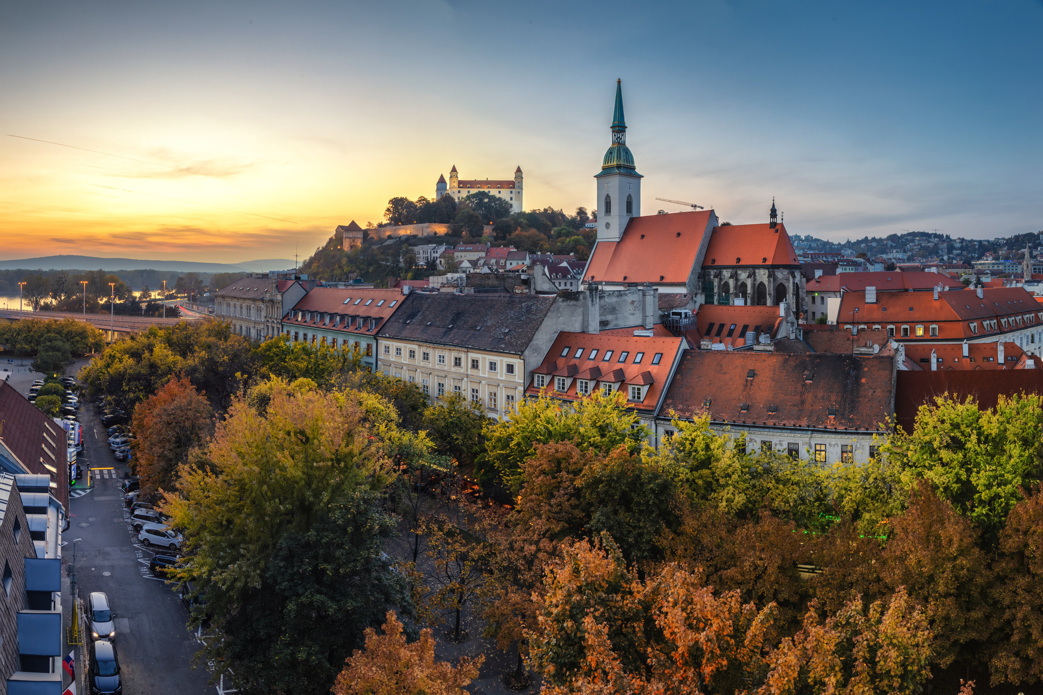 Bratislava old town.