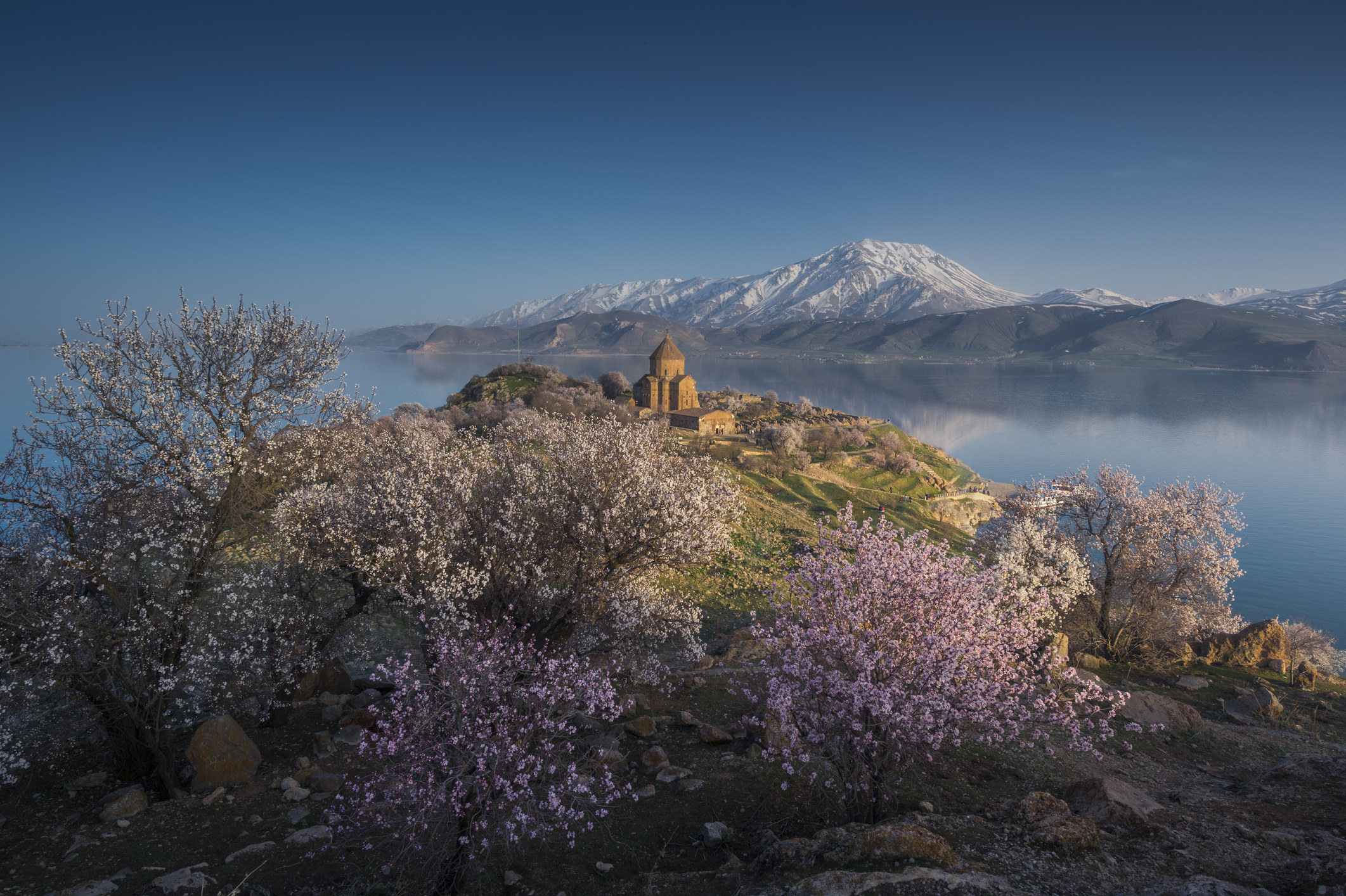 A lake in Van, Turkey.