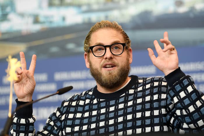 Jonah Hill attends the &quot;Mid &#x27;90s&quot; press conference during the 69th Berlinale International Film Festival at Grand Hyatt Hotel on February 10, 2019, in Berlin, Germany
