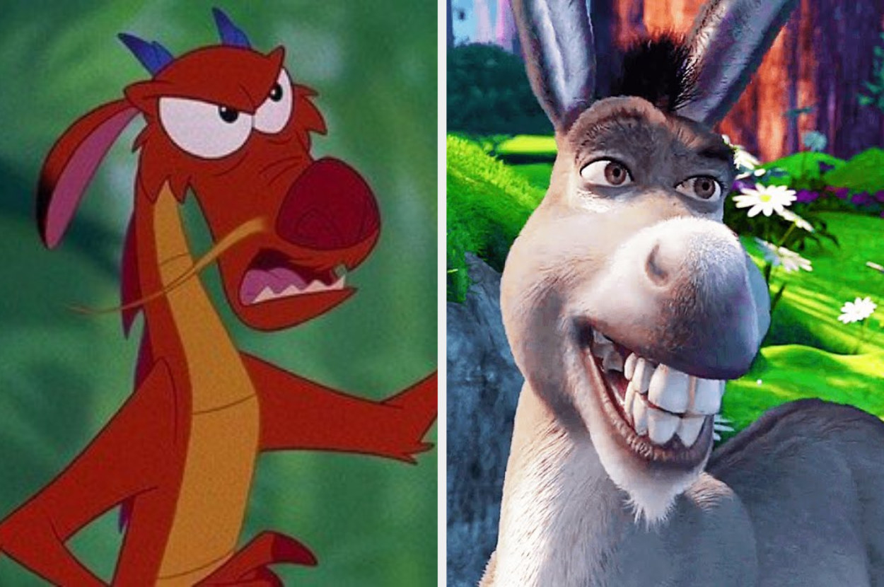 Mushu and Donkey