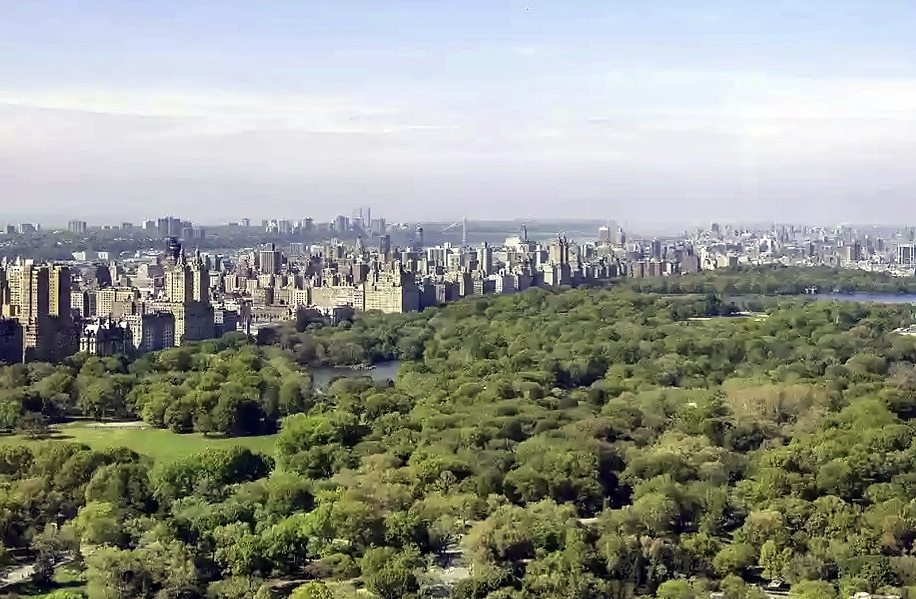 A clear view of Central Park