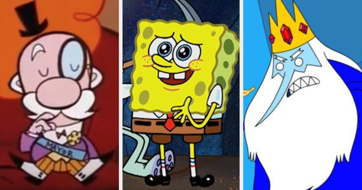The Mayor, Spongebob, and the Ice King