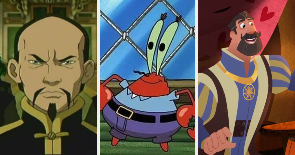 Long Feng, Mr. Krabs, and King Frederic
