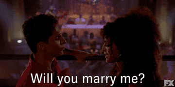 Two people asking, &quot;Will you marry me?&quot; at the same time