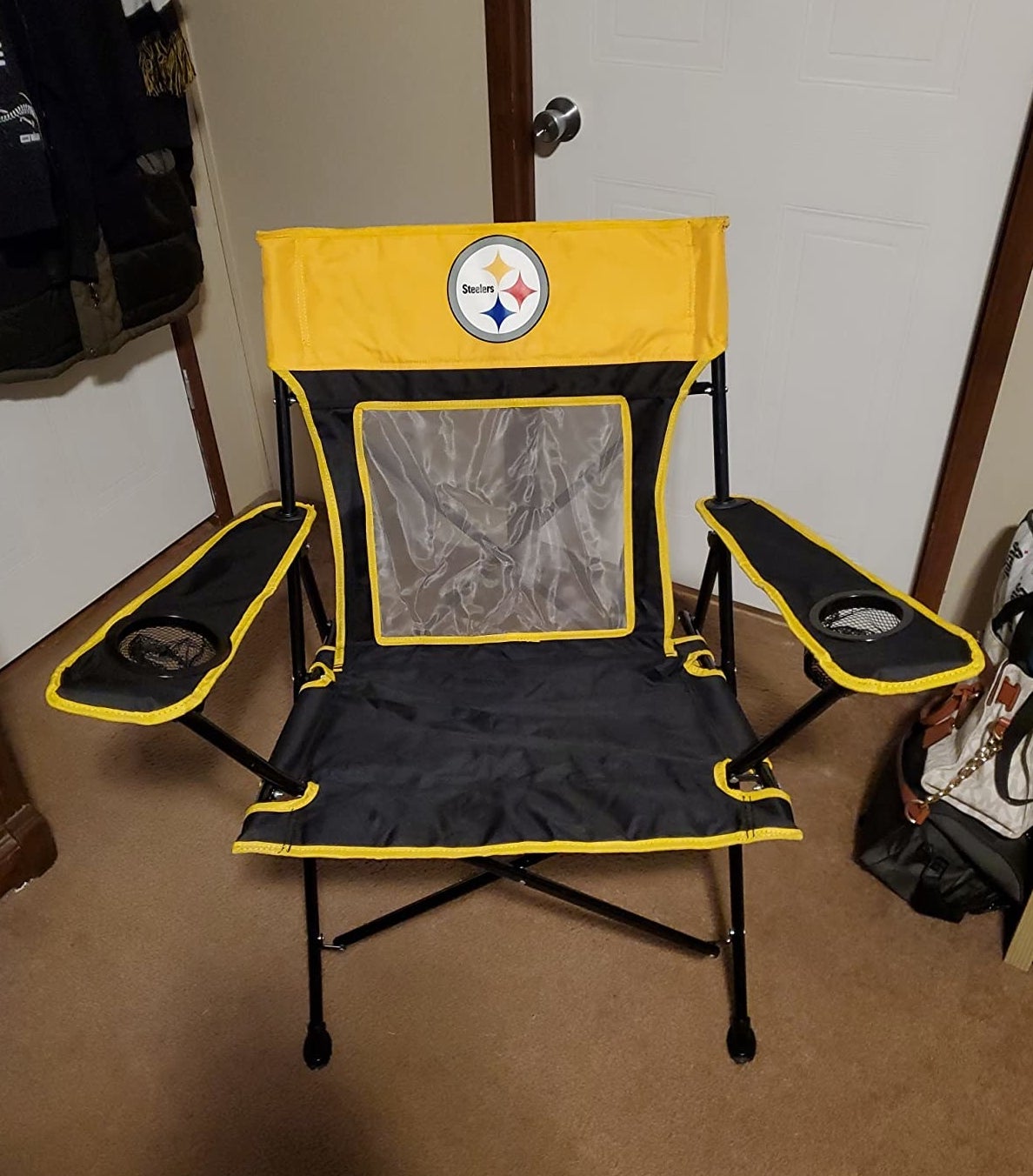 the Steelers chair