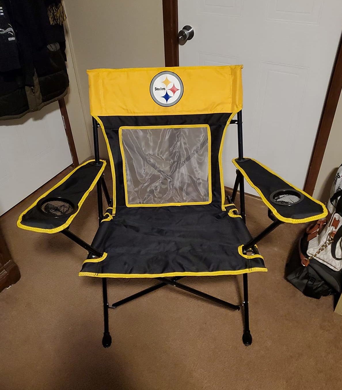 the Steelers chair