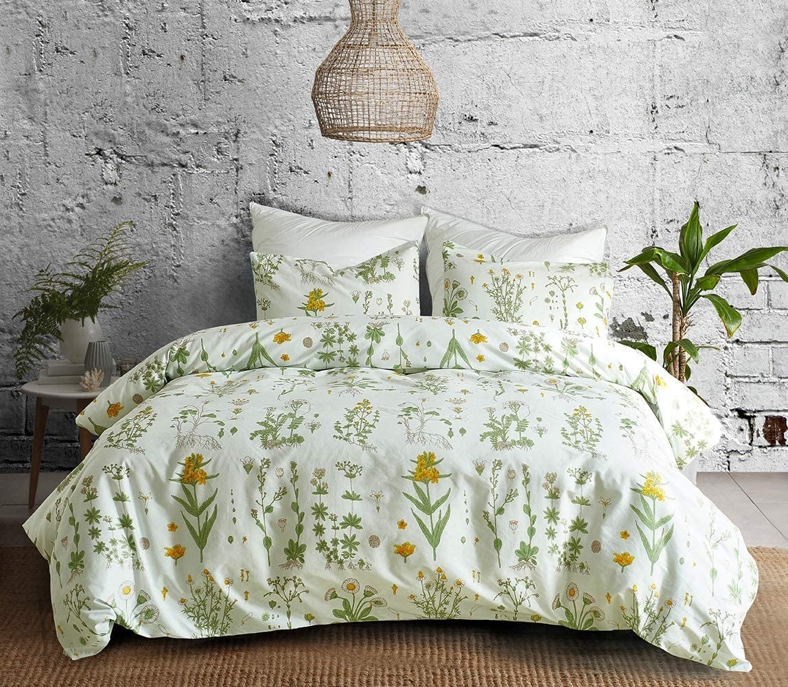 botanical bedsheets