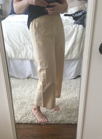 pants in cream