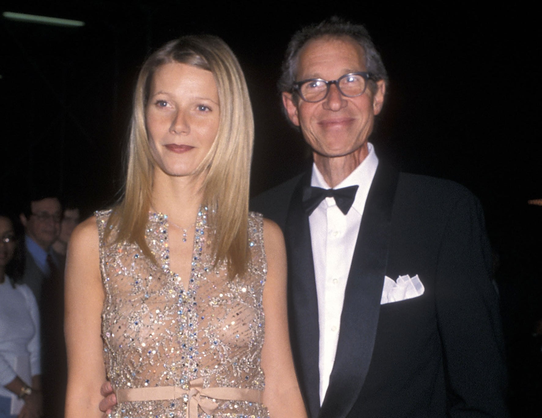 Gwyneth and her father before his passing