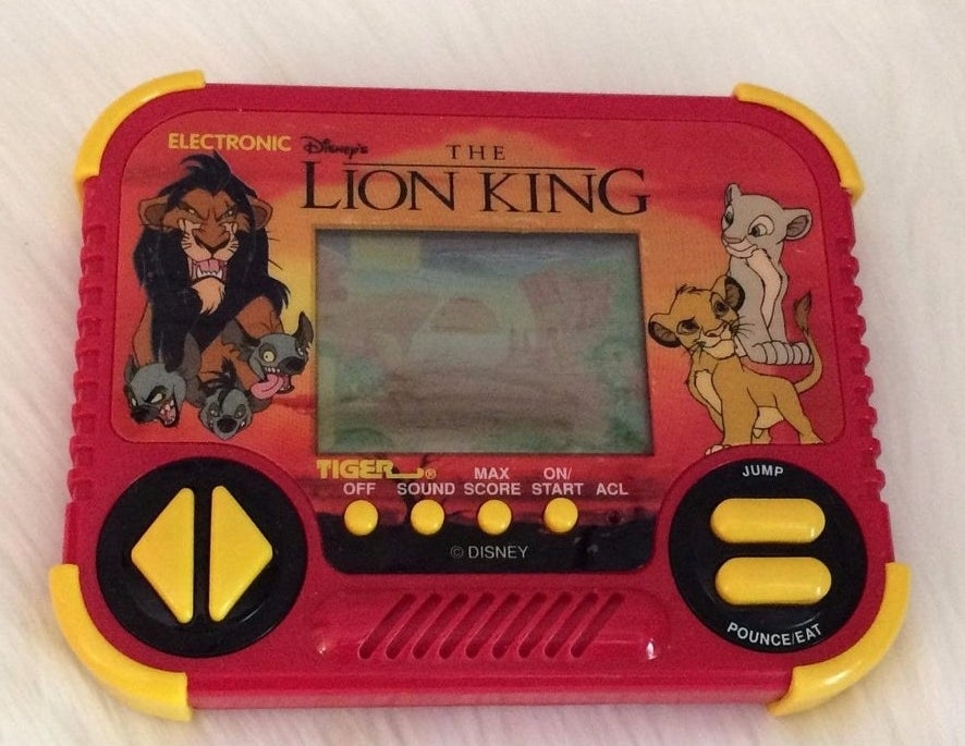 A Lion King Tiger handheld video game