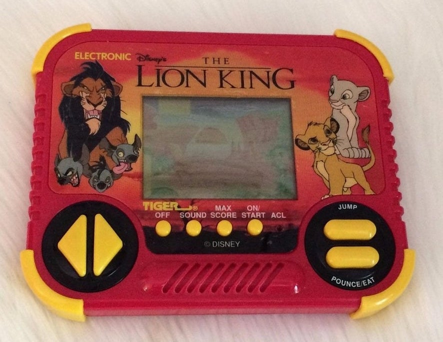 A Lion King Tiger handheld video game