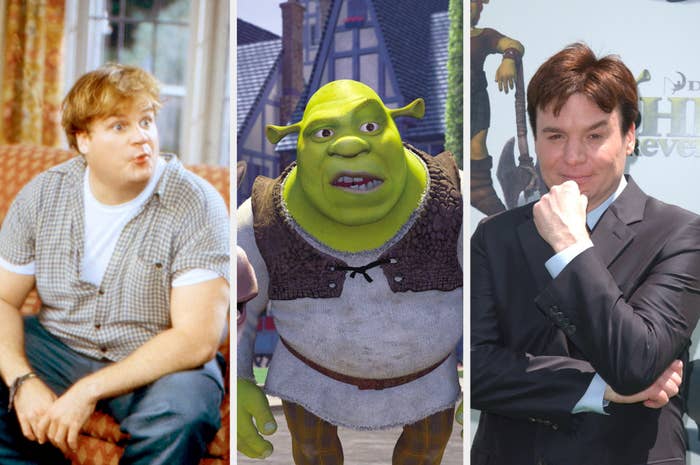 Chris Farley, Shrek, and Mike Meyers