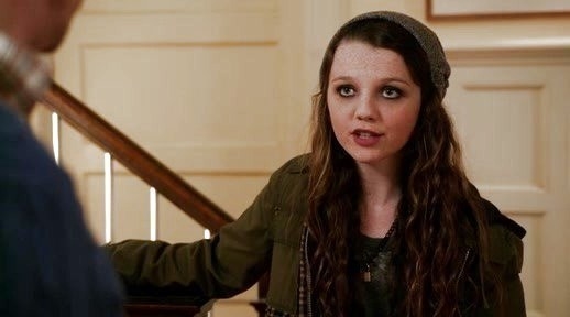 Dorrit giving backtalk to her father 