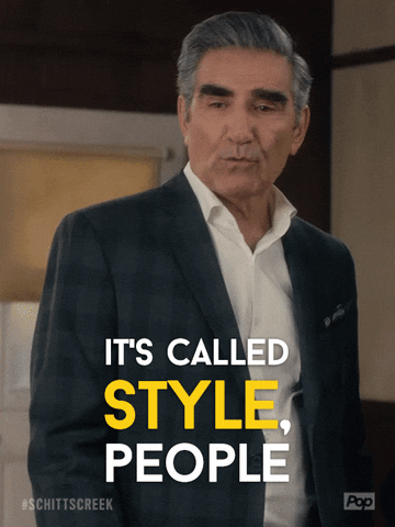 Johnny Rose says &quot;It&#x27;s called style, people&quot;