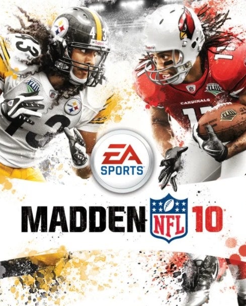 Troy Polamalu and Larry Fitzgerald face-off on Madden cover