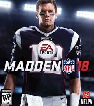 Tom Brady in New England Patriots jersey