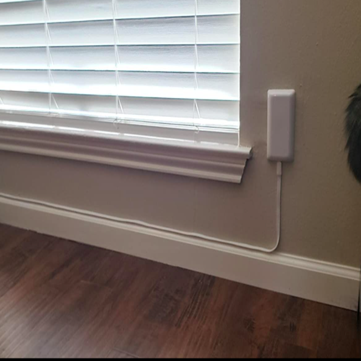 A customer review photo of an outlet using the power strip