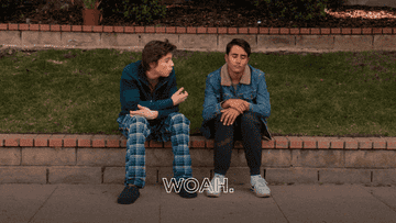 Victor sits on a curb in &quot;Love, Victor&quot;