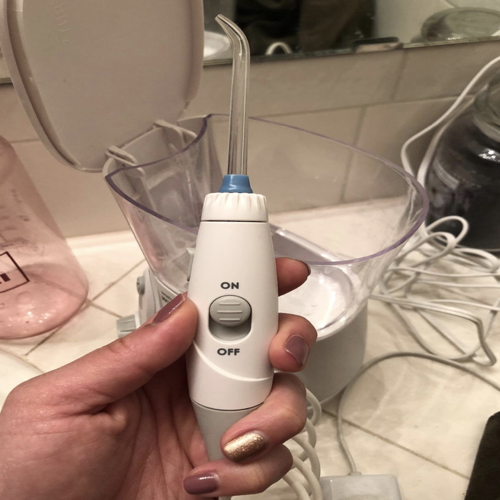The Waterpik Is Now 43 Off And My Gums, For One, Are Thrilled