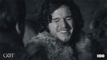Man from Game of Thrones laughing