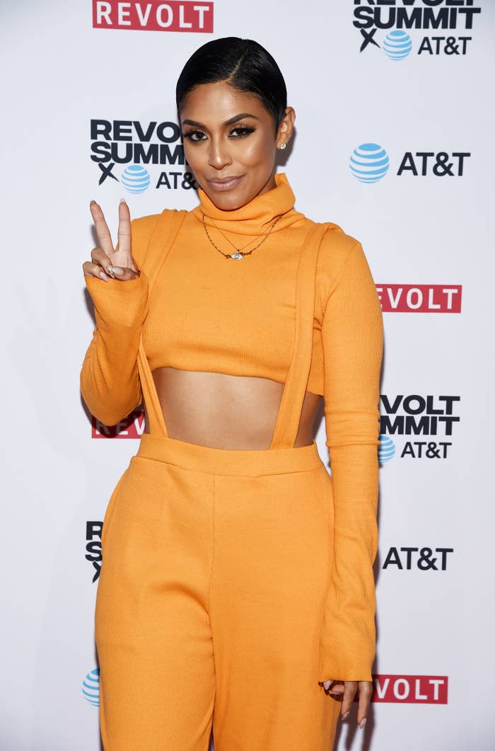 Radio personality Abby De La Rosa attends the Revolt and AT&amp;amp;T Summit on October 27, 2019, in Los Angeles, California