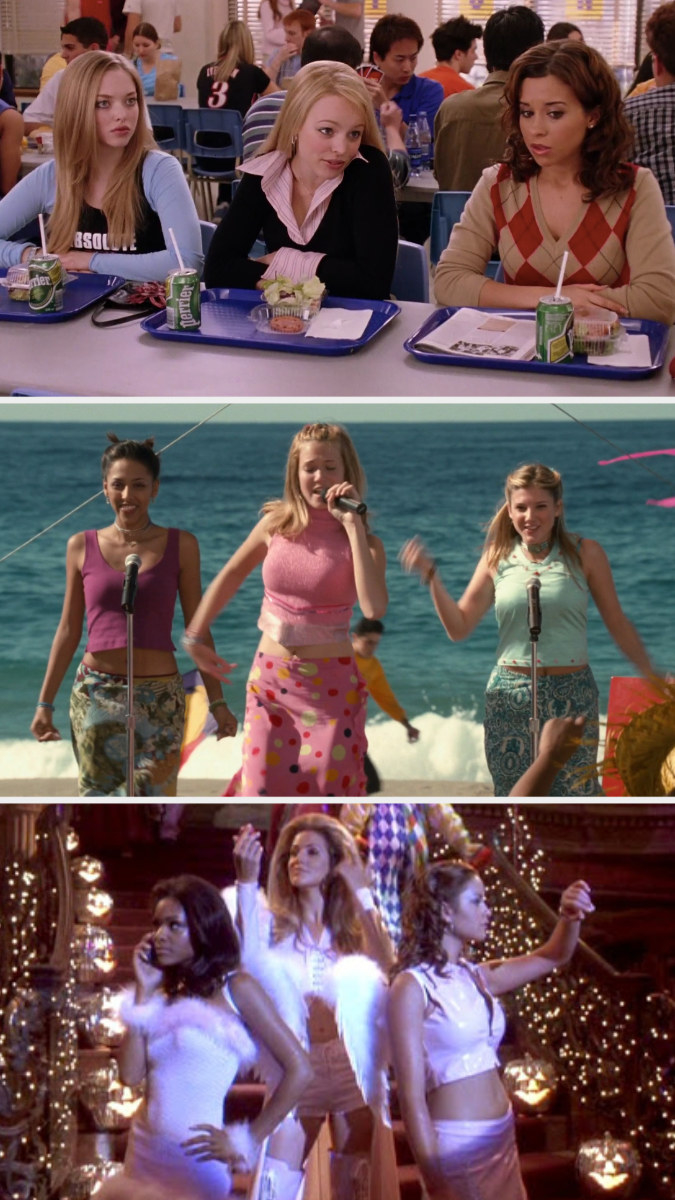 Mean girls from &quot;Mean Girls,&quot; &quot;The Princess Diaries,&quot; and &quot;A Cinderella Story&quot;