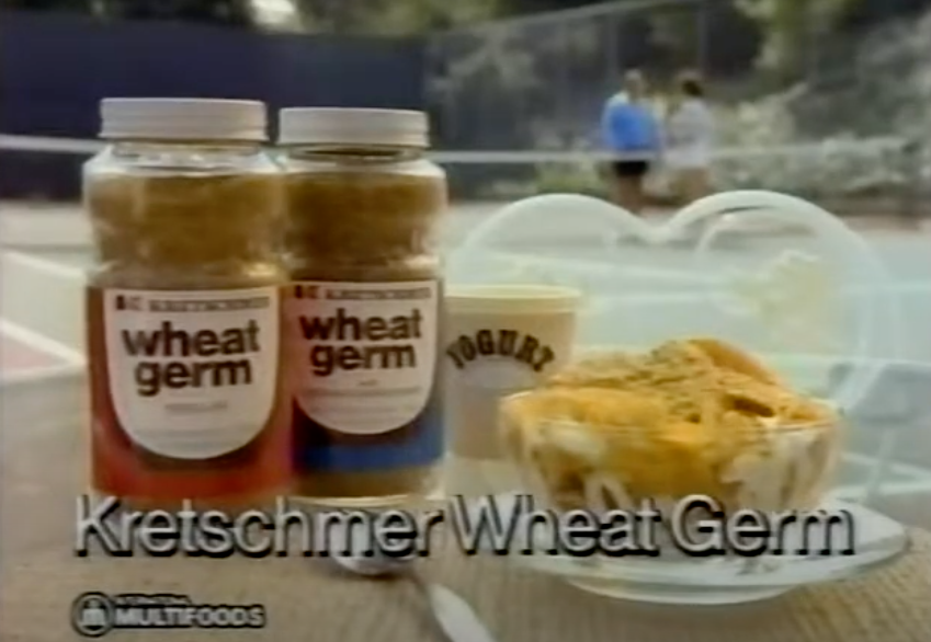 Screenshot of wheat germ from a commercial